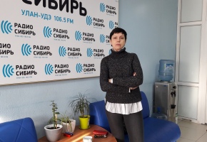 Ольга Румянцева на радио «Сибирь»