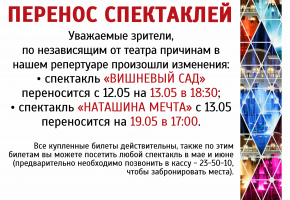Перенос спектаклей