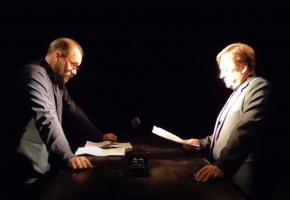Евгений Винокуров представил читку пьесы «Близнецы»